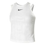 Nike Bekleidung Nike Dri-Fit Slam Tank-Top Damen-Weiß,Gold