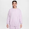 Sportswear Club Fleece Oversized Crew Sweatshirt Mädchen-Flieder