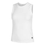 Bj&ouml;rn Borg Bekleidung Bj&ouml;rn Borg Ace Pocket Ribbed Tank-Top Damen-Wei&szlig;