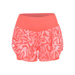 ASICS Bekleidung ASICS Road AOP 2in1 3.5in Laufshorts Damen-orange