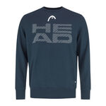 HEAD Bekleidung HEAD Rally Sweatshirt Herren - blau, 