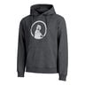 Endlessly Washed Out Loose Fit Hoody Herren-Anthrazit,Weiß
