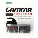 Gamma Basisgriffbänder Gamma Honeycomb Cushion Grip  1er Pack-schwarz,rot