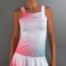 Breeze Tank-Top Damen-Neonpink,Wei&szlig;