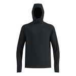 Odlo Bekleidung Odlo X-Alp Midlayer Laufshirt Herren-Schwarz