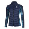 Dania Tech Down Trainingsjacke Damen-Dunkelblau,Hellblau