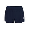 Crew 2in1 Shorts Damen-Dunkelblau