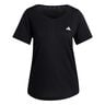 Min T-Shirt Damen-schwarz