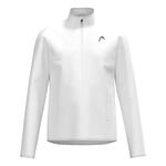 HEAD Bekleidung HEAD Club 25 Jacket Men Trainingsjacke Herren-Weiß