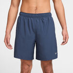 Nike Bekleidung Nike Challenger Dri-Fit 7in Brief-Lined Running Laufshorts Herren - blau, silber