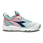 Diadora Tennisschuhe Diadora Speed Blushield Fly 4 + Sandplatzschuh Damen-Wei&szlig;,Mint