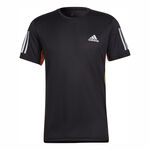 adidas Bekleidung adidas Own The Run T-Shirt Herren-Schwarz,Rot