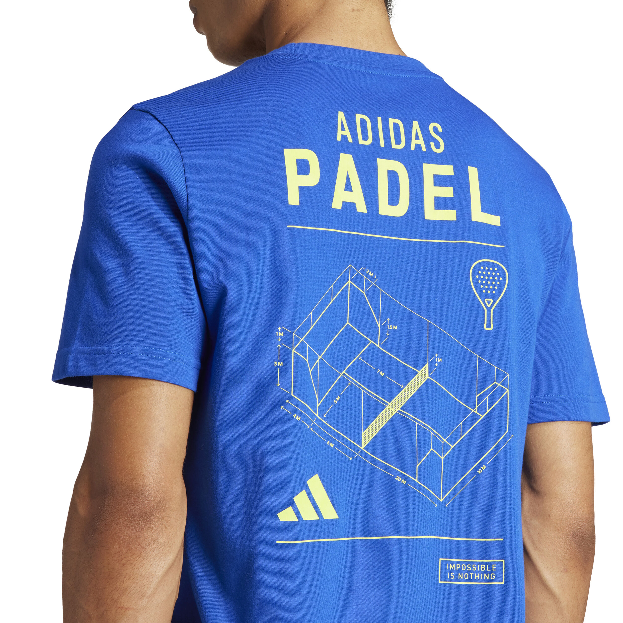 adidas T Shirt Herren Blau Gelb online kaufen Tennis Point AT