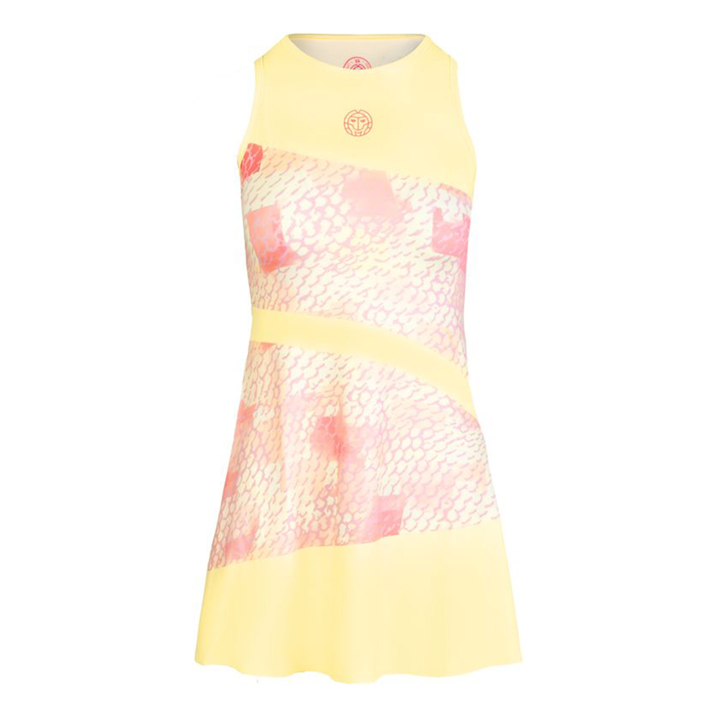 Gelb rosa kleid clearance