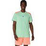 Court T-Shirt Herren-Grün,Koralle
