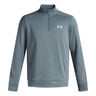 Quarter Half-Zip Longsleeve Herren - hellblau, 