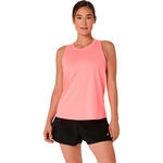 ASICS Lauftop ASICS Core Laufshirt Damen-orange