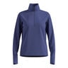 Essential Thermal Midlayer 1/2 Zip Laufshirt Damen-Blau