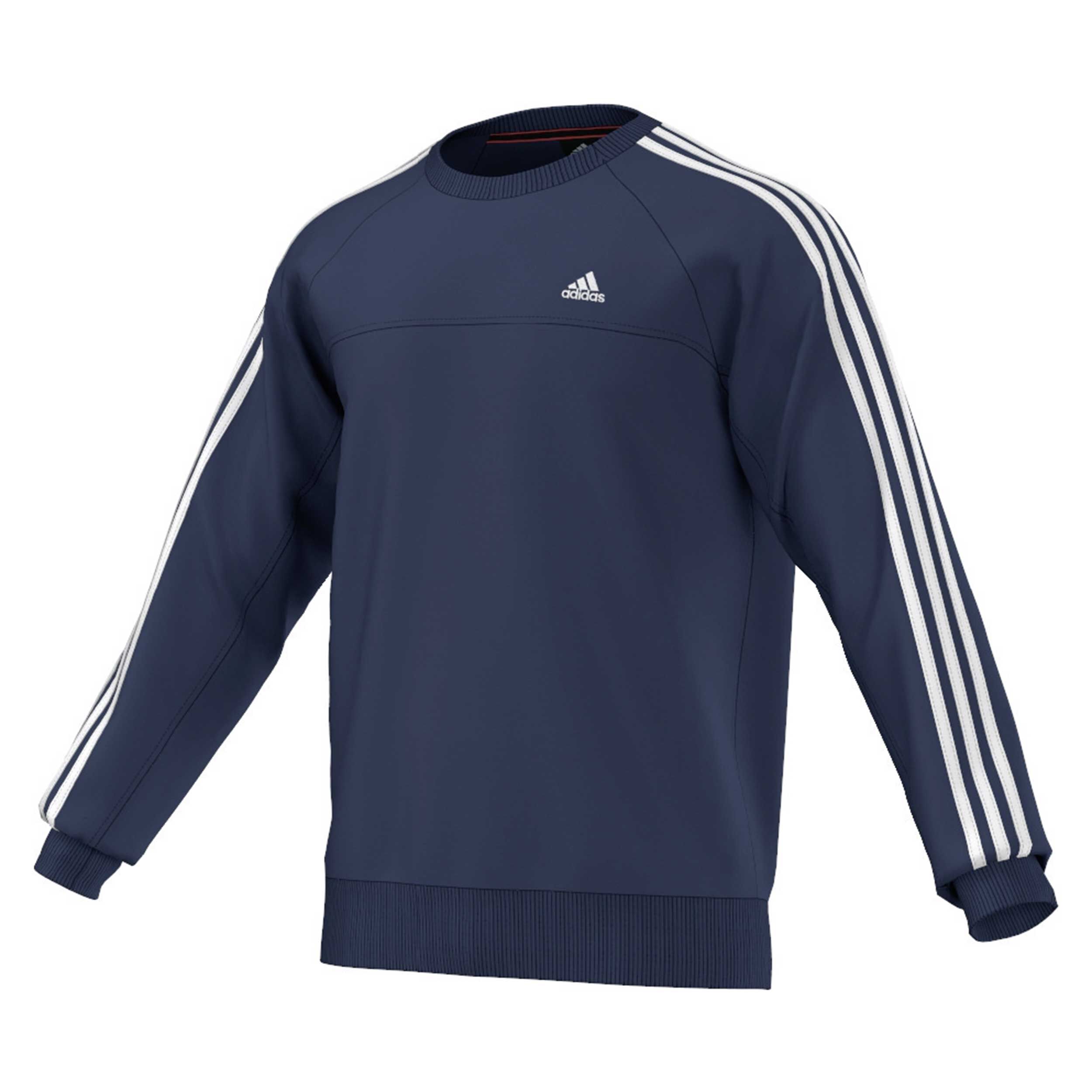 adidas Essentials Essential 3S Crew Sweatshirt Herren adidas Essentials Essential 3S Crew Sweatshirt Herren