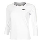 Racket Roots Bekleidung Racket Roots Teamline Longsleeve Damen-Weiß