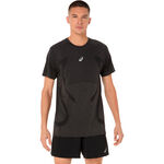 ASICS Bekleidung ASICS Road Seamless Laufshirt Herren-schwarz