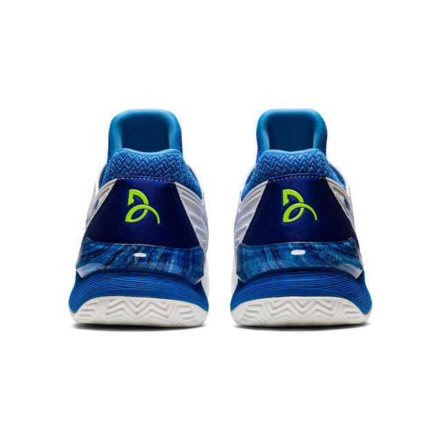 ASICS Court FF 2 Novak Sandplatzschuh Herren Weiß Blau online kaufen