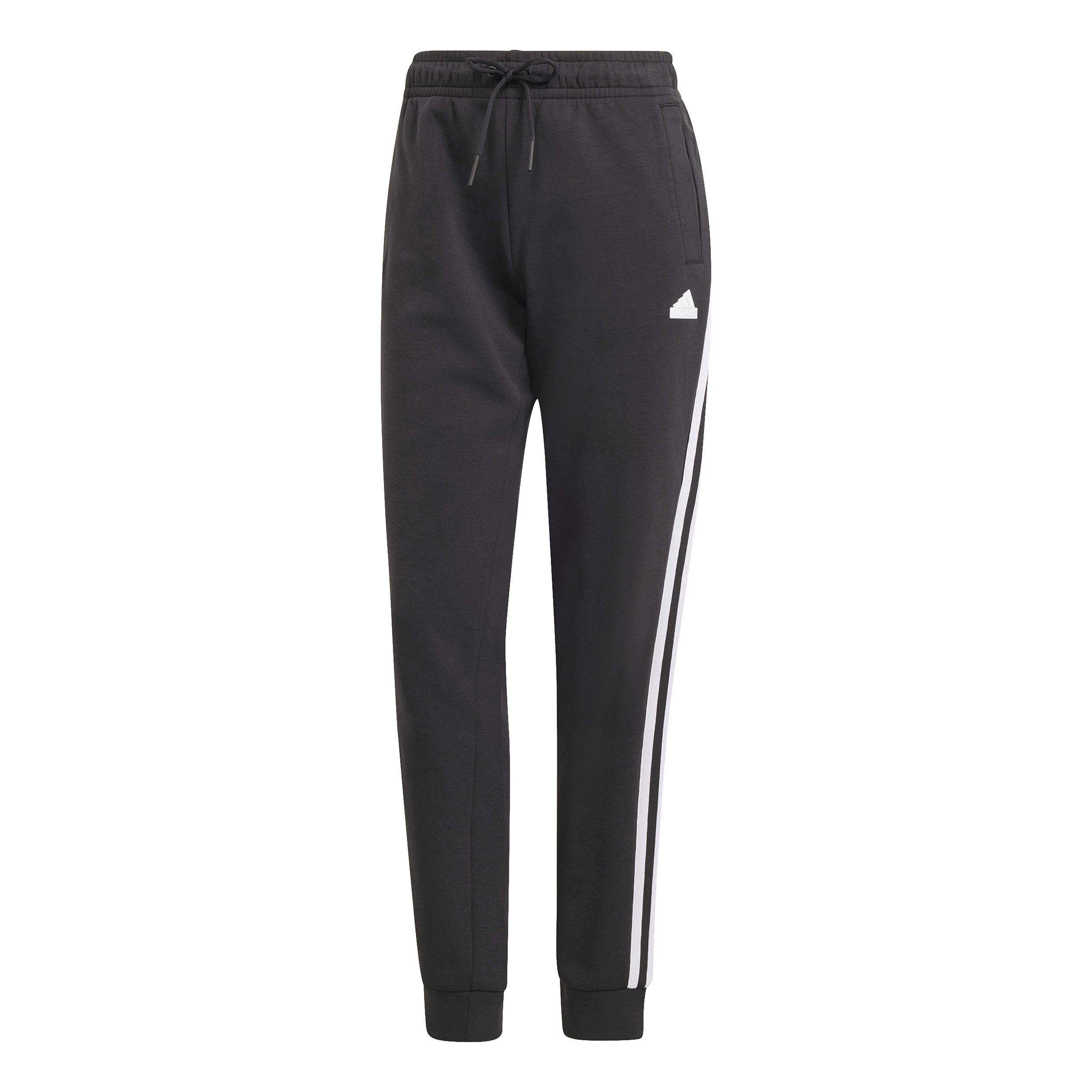 adidas Future Icon 3 Stripes Regular Trainingshose Damen Schwarz WeiB online kaufen Tennis Point AT