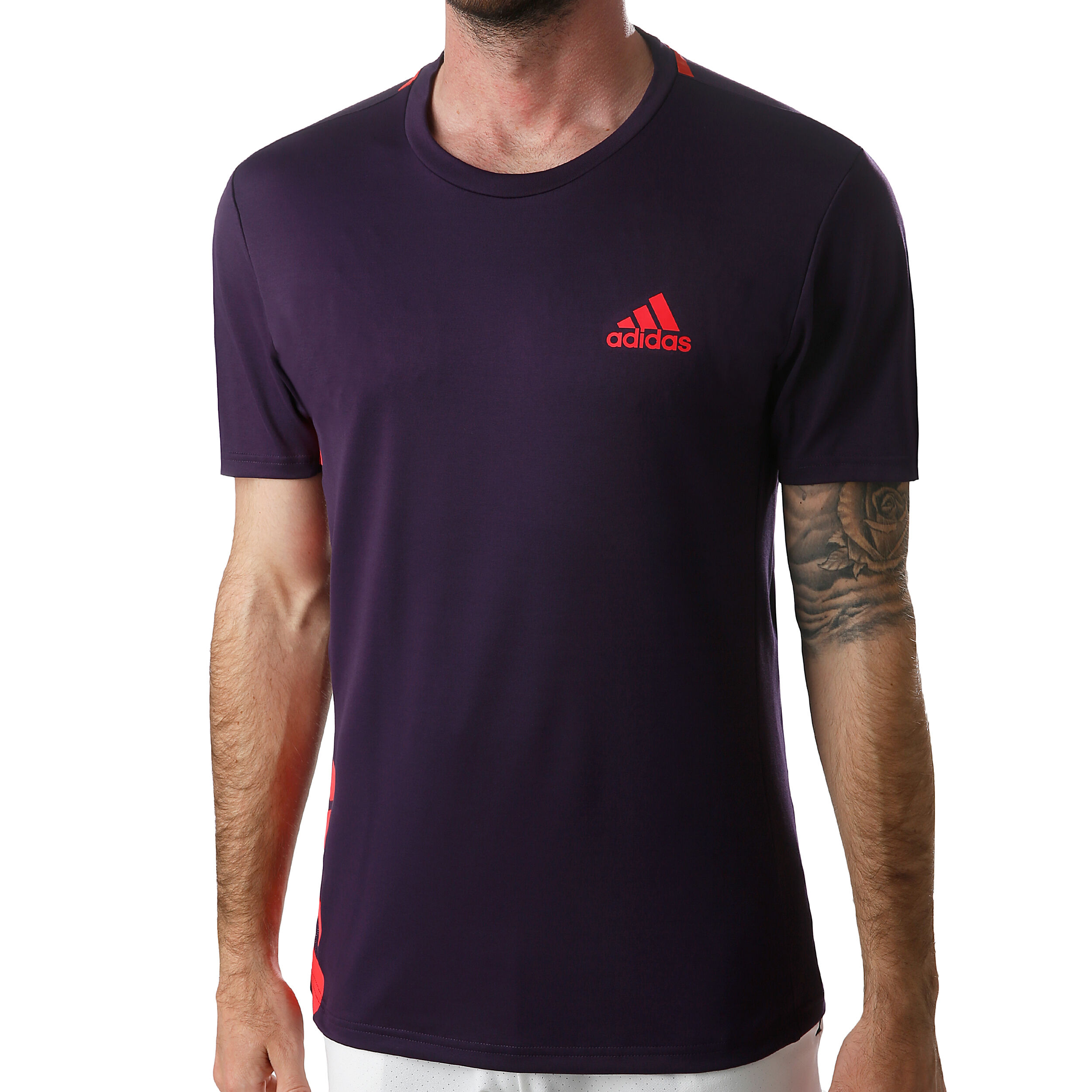 adidas Escouade T Shirt Herren Lila, Koralle online kaufen adidas Escouade T Shirt Herren Lila, Koralle online kaufen