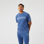 Bj&ouml;rn Borg Bekleidung Bj&ouml;rn Borg Classic Print T-Shirt Herren-blau