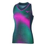 Mizuno Bekleidung Mizuno Frontier Tank-Top Damen-Dunkelblau,Mehrfarbig