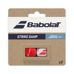 Babolat Schl&auml;gerzubeh&ouml;r Babolat Strike Damp D&auml;mpfer 2er Pack-Wei&szlig;