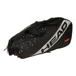 HEAD HEAD Team Racquet Bag M Schl&auml;gertasche 6er-Gr&uuml;n,Schwarz
