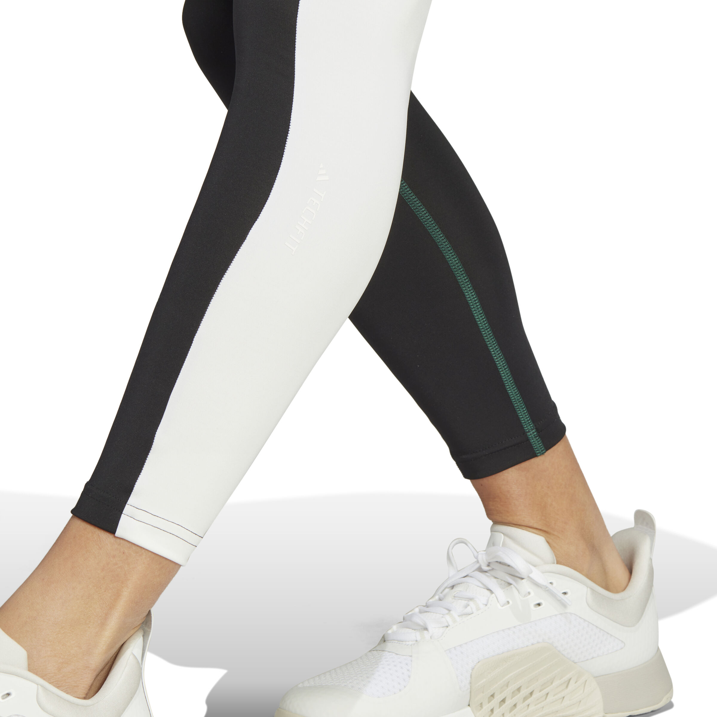 adidas Tech Fit Color Block 7 8 Tight Damen Schwarz online kaufen