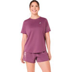 ASICS Bekleidung ASICS Icon Laufshirt Damen-lila
