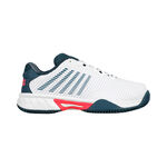 K-Swiss Tennisschuhe K-Swiss Hypercourt Express 2 Sandplatzschuh Kinder-Wei&szlig;
