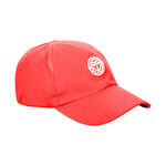 BIDI BADU Bekleidung BIDI BADU Matt Tech Cap Unisex - rot, weiß