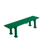 Tegra Platzbedarf Tegra Tennisbank 1,5m Ohne Lehne-Grün