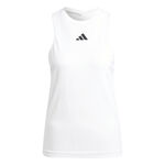 adidas Bekleidung adidas Pro Y-Tank Tank-Top Damen-Weiß