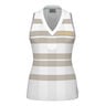 Performance Tank-Top Damen-Wei&szlig;,Beige