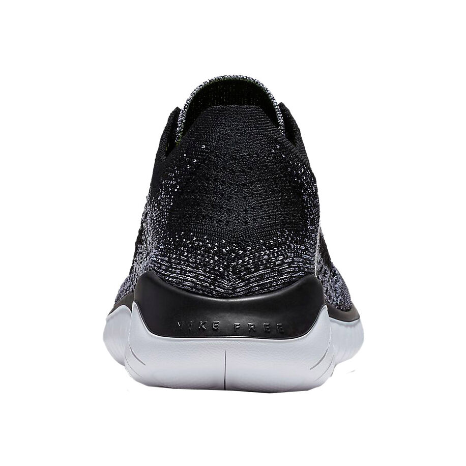 Nike Free Run Flyknit 2018 Fitnessschuh Herren Wei Schwarz
