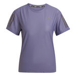 adidas Bekleidung adidas  Own the Run Laufshirt Damen - lila