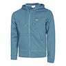 Brushed Sweatjacke Herren-Blaugrau