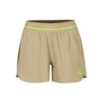 Quiet Please Bekleidung Quiet Please Wild Match 2in1 Shorts Damen-Beige,Neongr&uuml;n