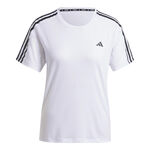 adidas Bekleidung adidas Own The Run 3S Laufshirt Damen-Wei&szlig;