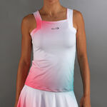 Endless Bekleidung Endless Breeze Tank-Top Damen-Neonpink,Wei&szlig;