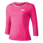 Racket Roots Bekleidung Racket Roots Teamline Longsleeve Damen-Pink
