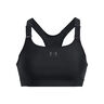 Heatgear High Sport-BH Damen-Schwarz,Schwarz