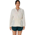 ASICS Bekleidung ASICS Road Laufjacke Damen-creme