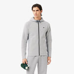 Lacoste Bekleidung Lacoste Full Zip Sweatjacke Herren-grau