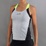 Endless Bekleidung Endless Grace Tank-Top Damen-Grau,Schwarz
